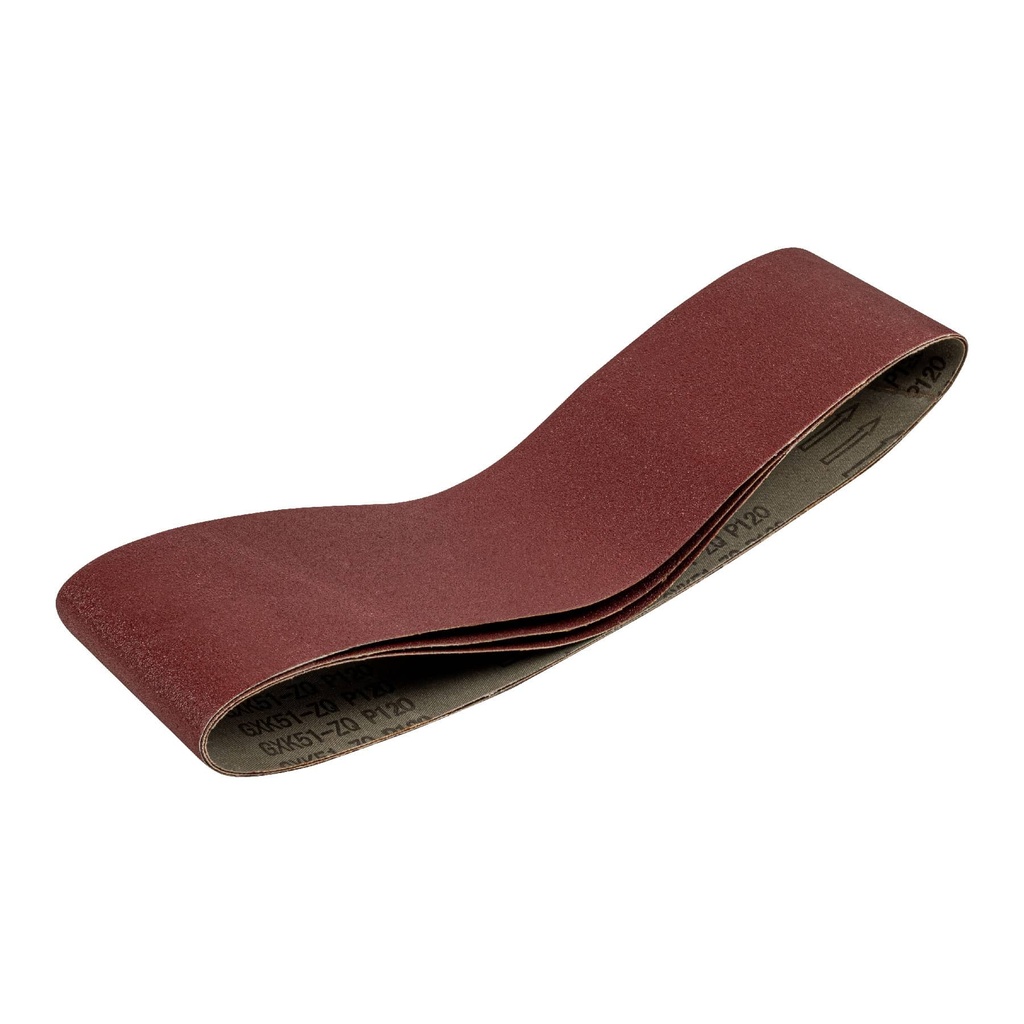 Caja con 3 bandas de lija 4' x 36' grano 120 para PUL 4x6 - Pag 196