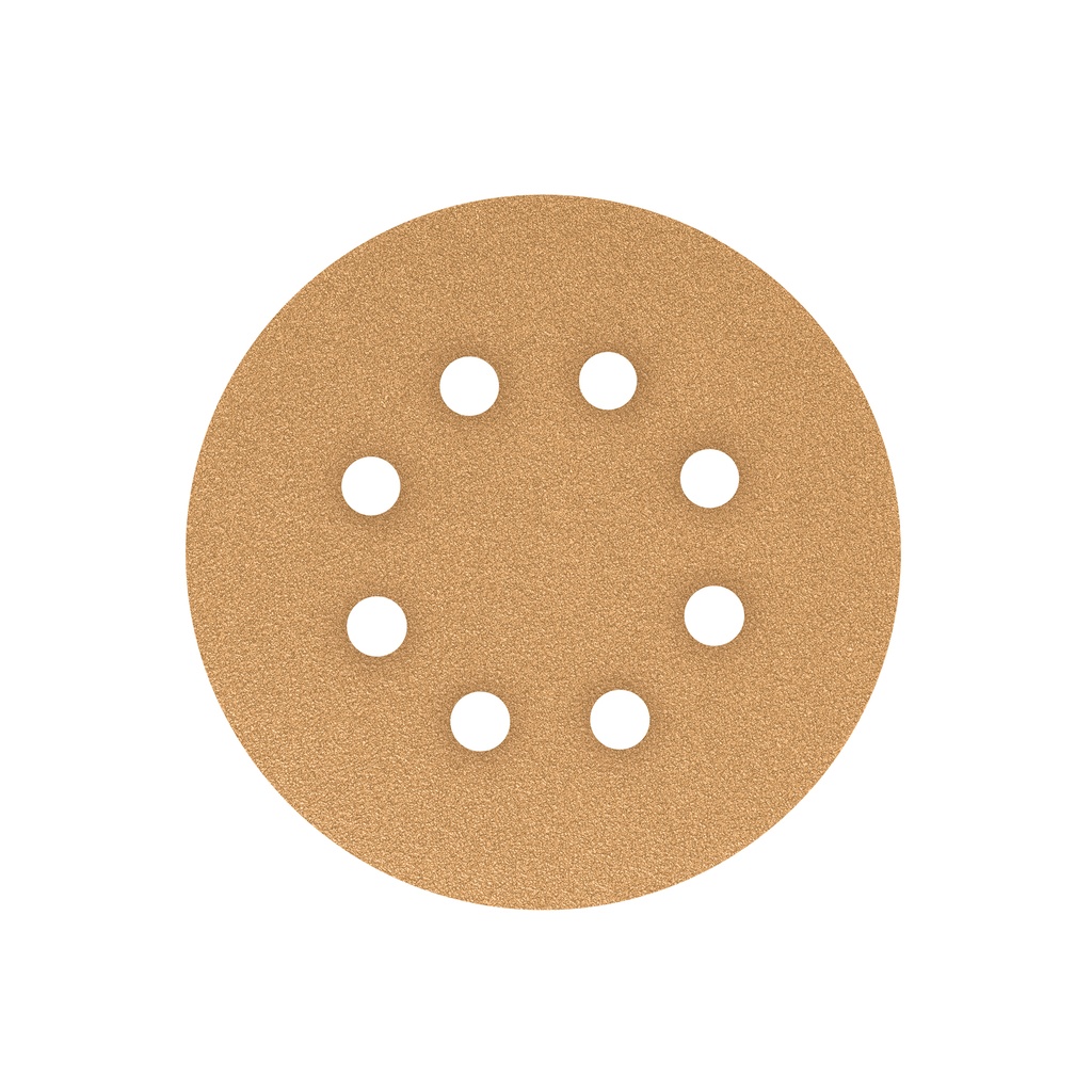 Caja con 5 discos de lija 5' grano 100 lijadora roto- orbita - Pag 196