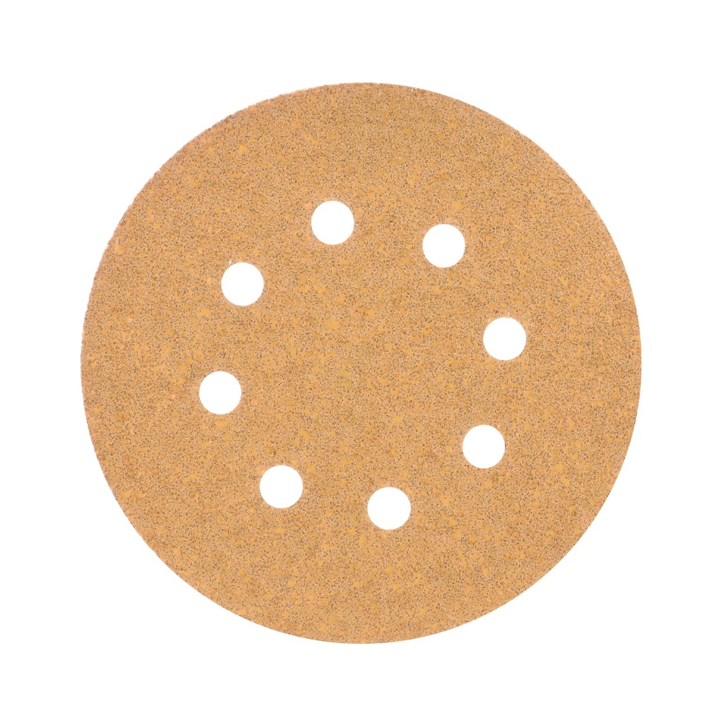 Caja con 5 discos de lija 5' grano 40 lijadora roto-orbital