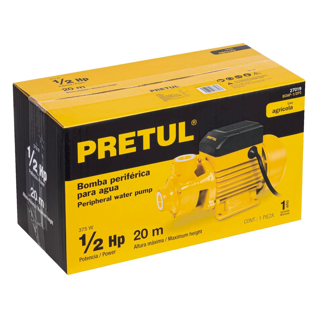 [T28255] Caja de empaque de repuesto para BOAP-1/2P3, Pretul