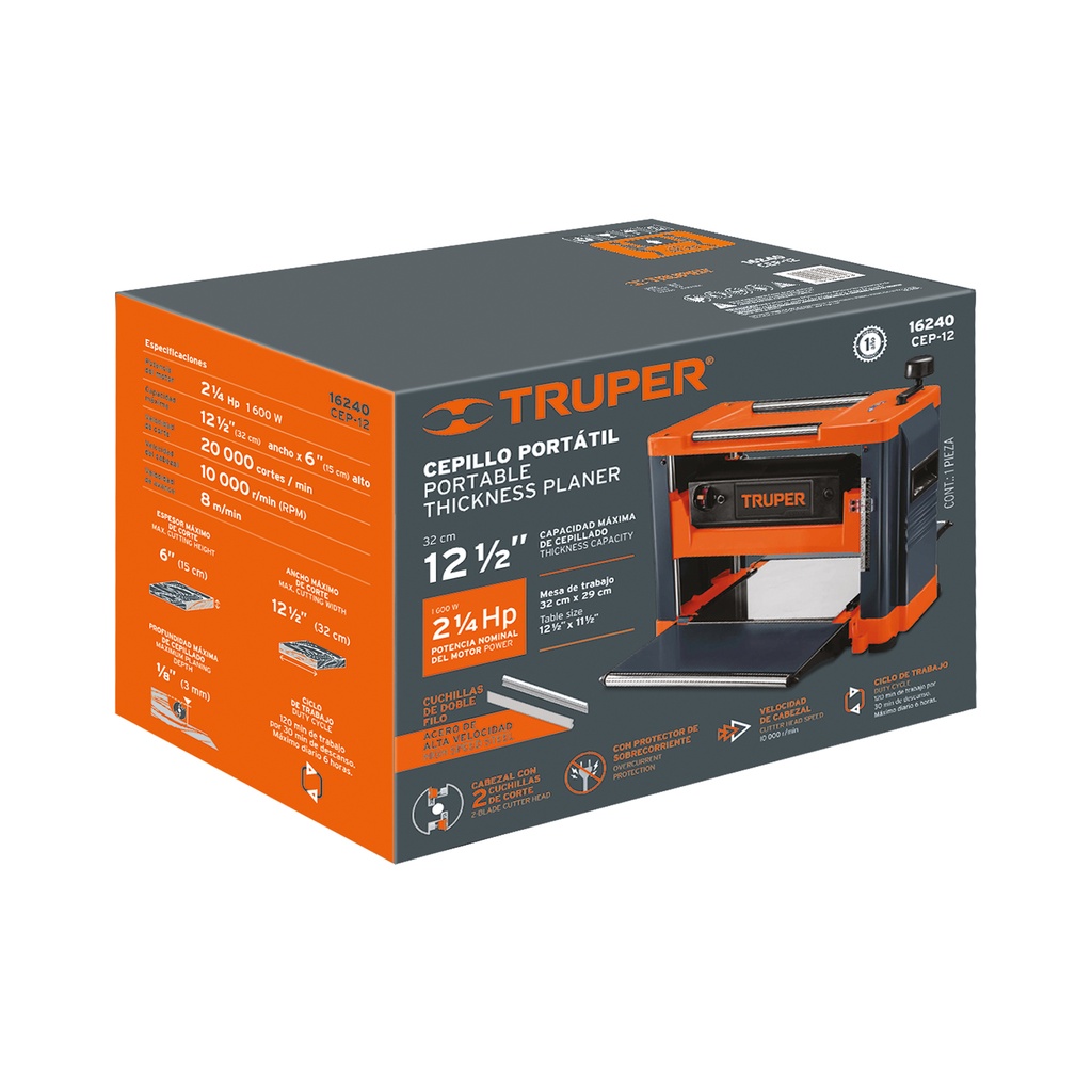 [T101832] Caja de empaque de repuesto para CEP-12, Truper