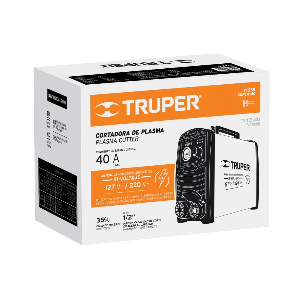 Caja de empaque de repuesto para COPLA-40, Truper - Pag 481