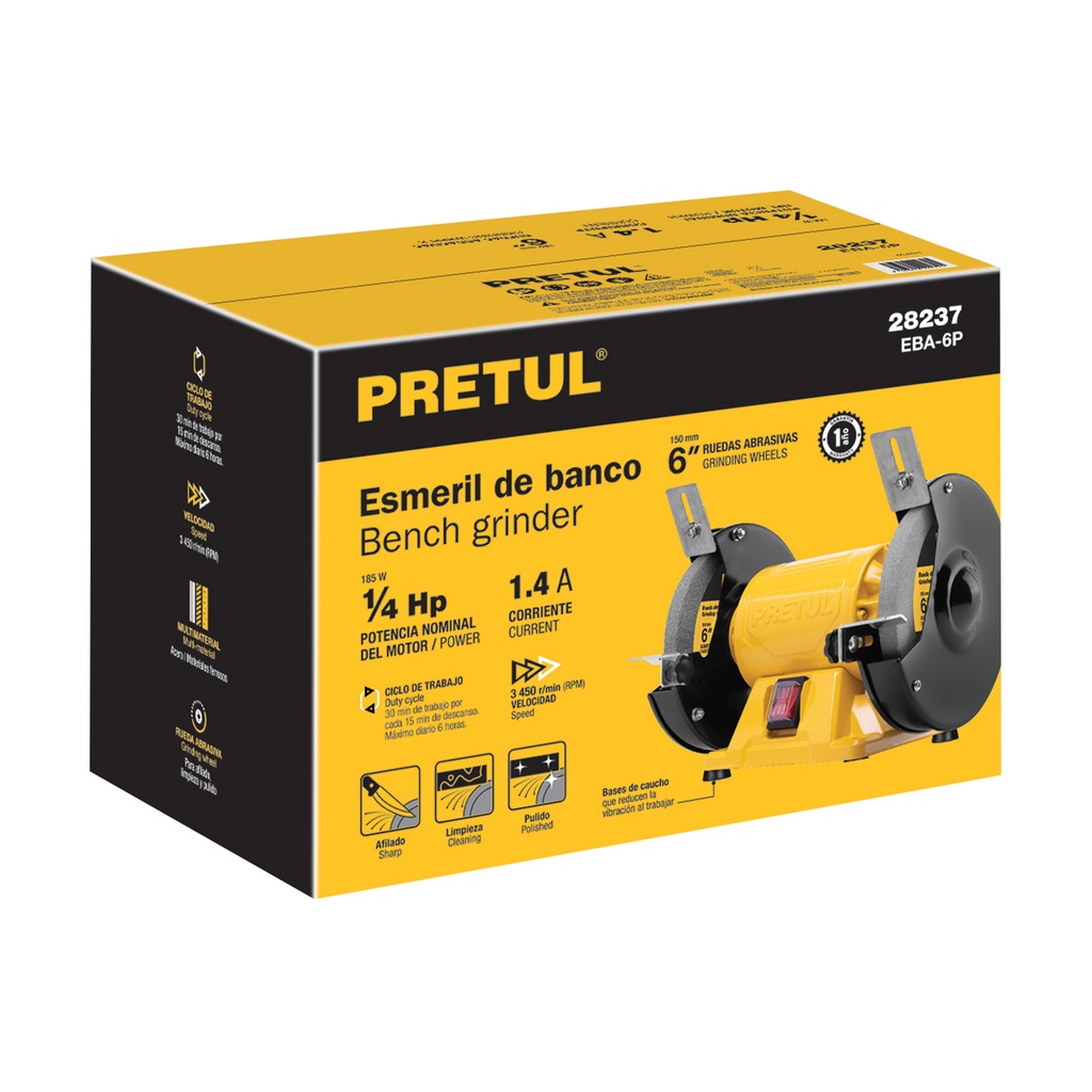 Caja de empaque de repuesto para EBA-6P, Pretul