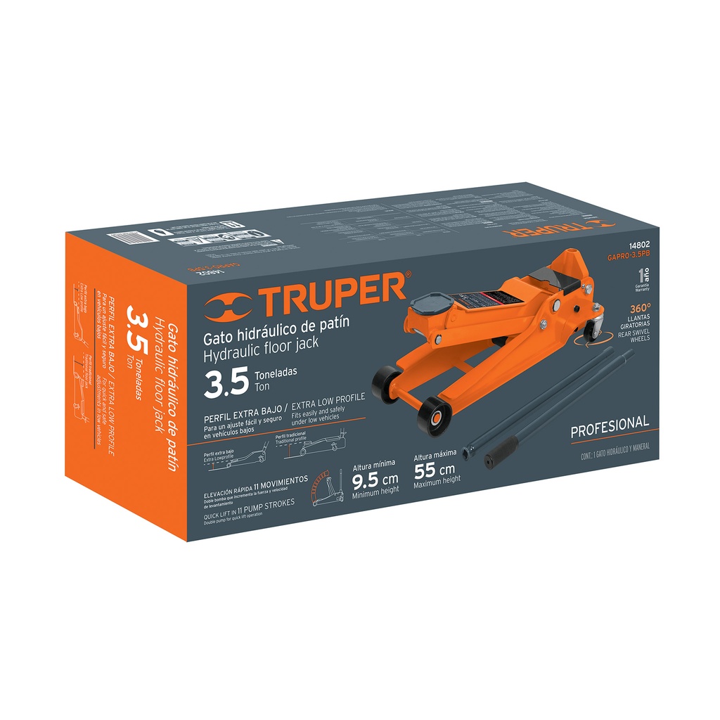 Caja de empaque de repuesto para GAPRO-3.5PB, Truper - Pag 216