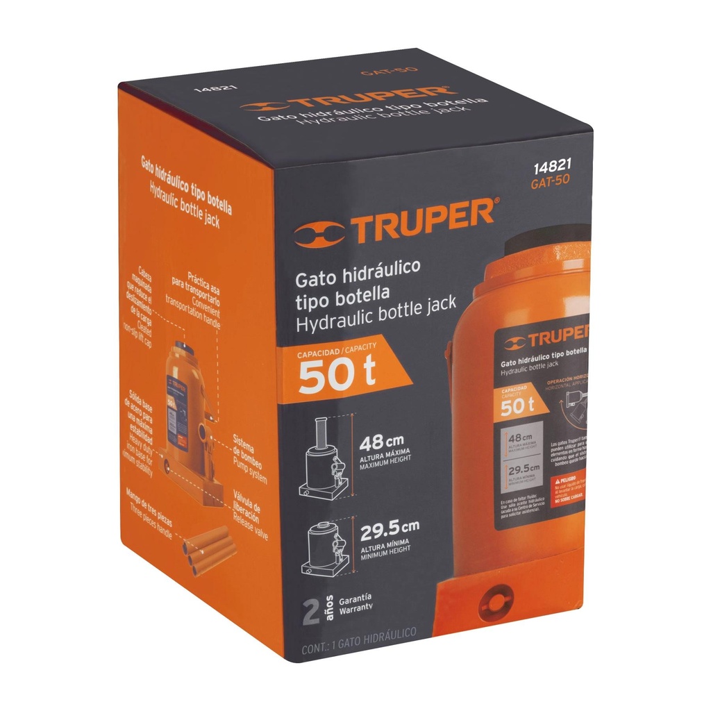 [T102691] Caja de empaque de repuesto para GAT-50, Truper