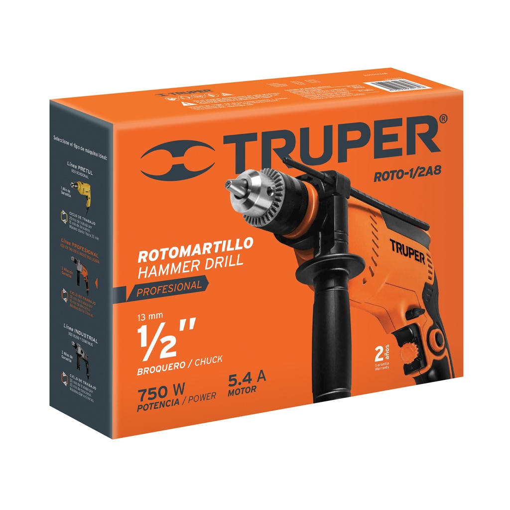 [T101725] Caja de empaque de repuesto para ROTO-1/2A8, Truper