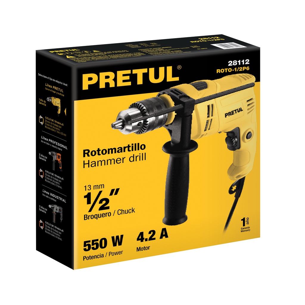 [T26096] Caja de empaque de repuesto para ROTO-1/2P6, Pretul