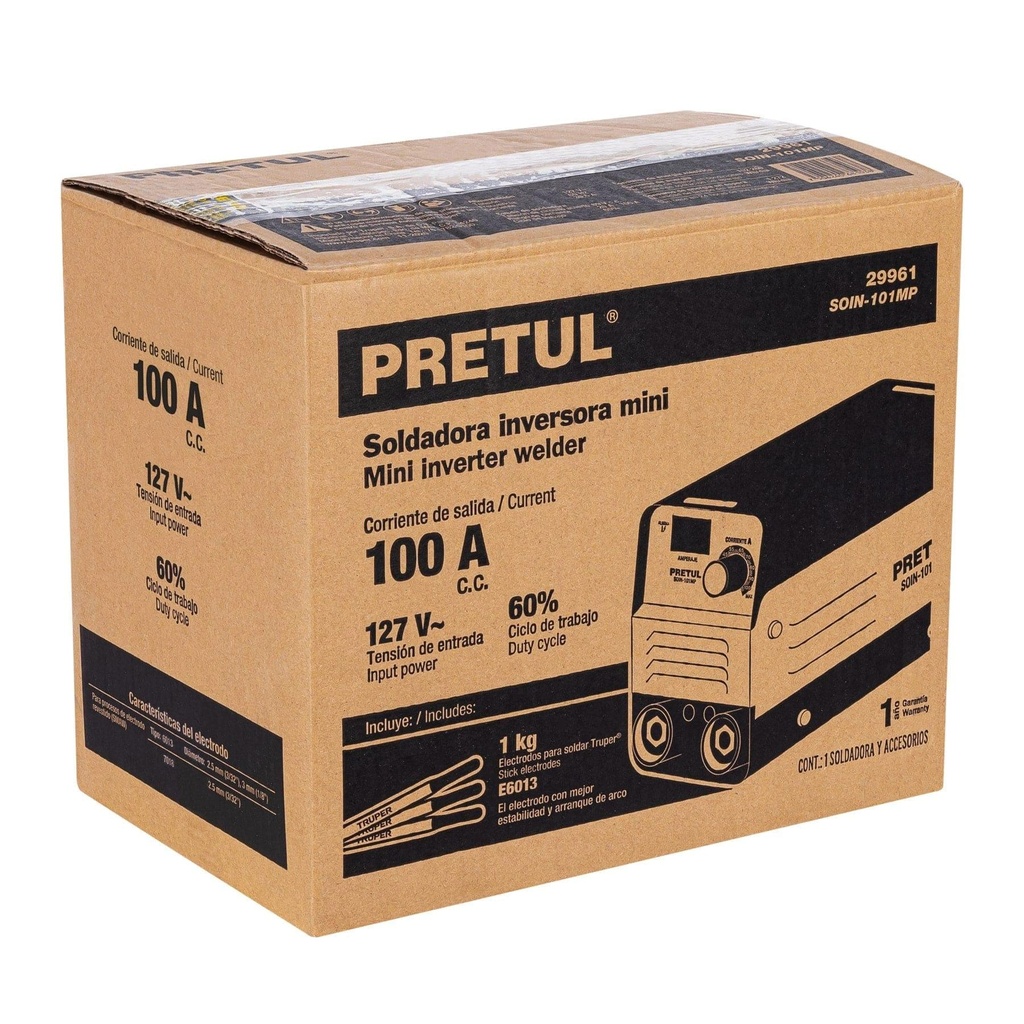 [T27237] Caja de empaque de repuesto para SOIN-101MP, Pretul