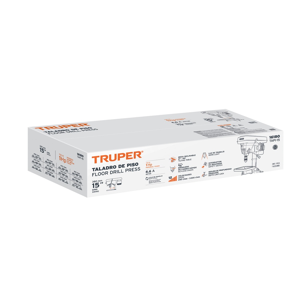 Caja de empaque de repuesto para TAPI-15, Truper - Pag 306