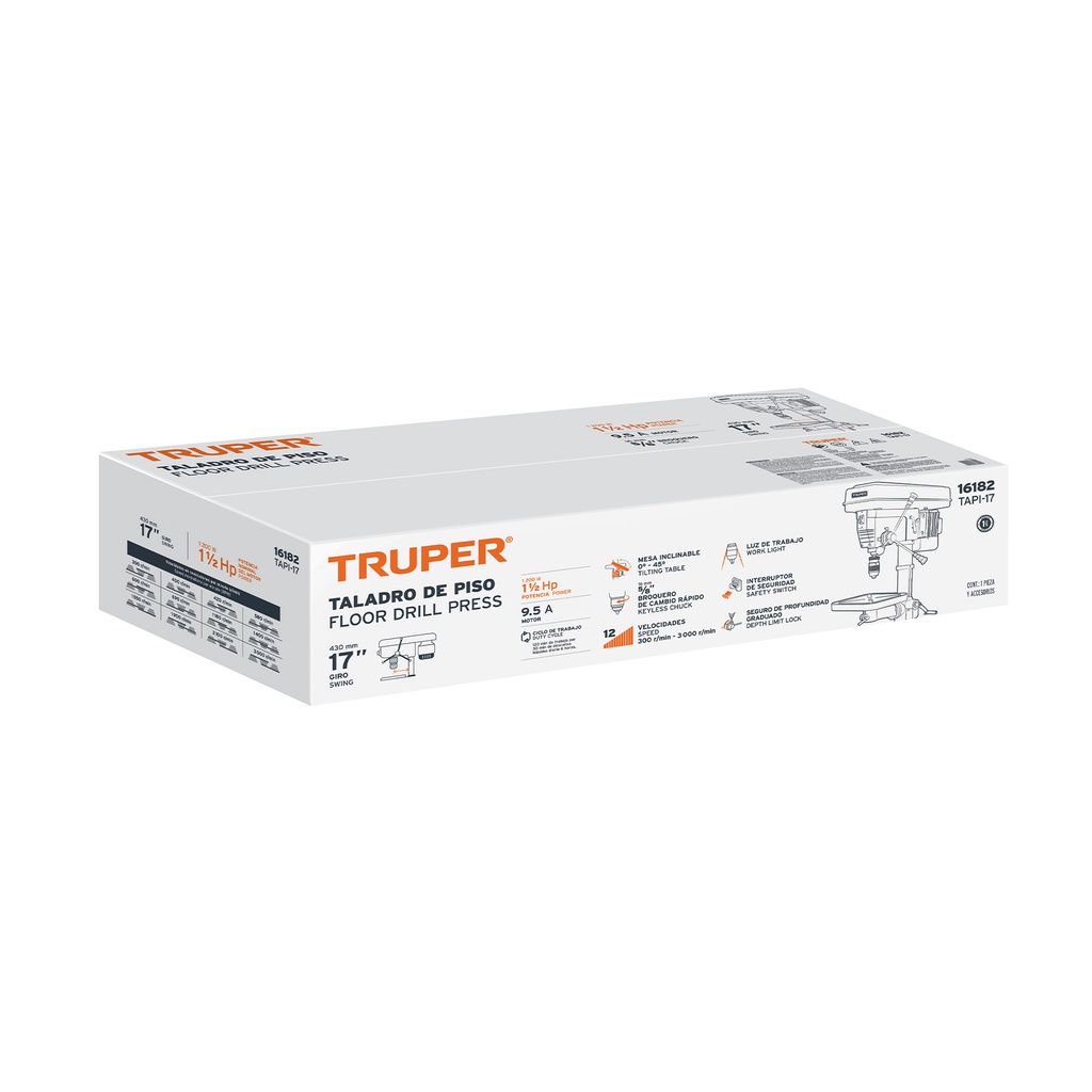 Caja de empaque de repuesto para TAPI-17, Truper - Pag 306
