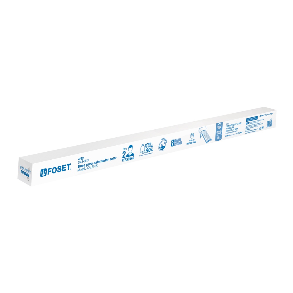 [T47779] Caja de empaque de repuesto para base CALE-8S, Foset