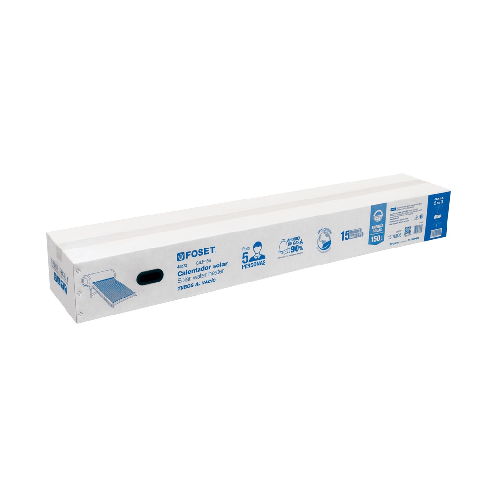 [T47784] Caja de empaque de repuesto para tubos CALE-15S, Foset