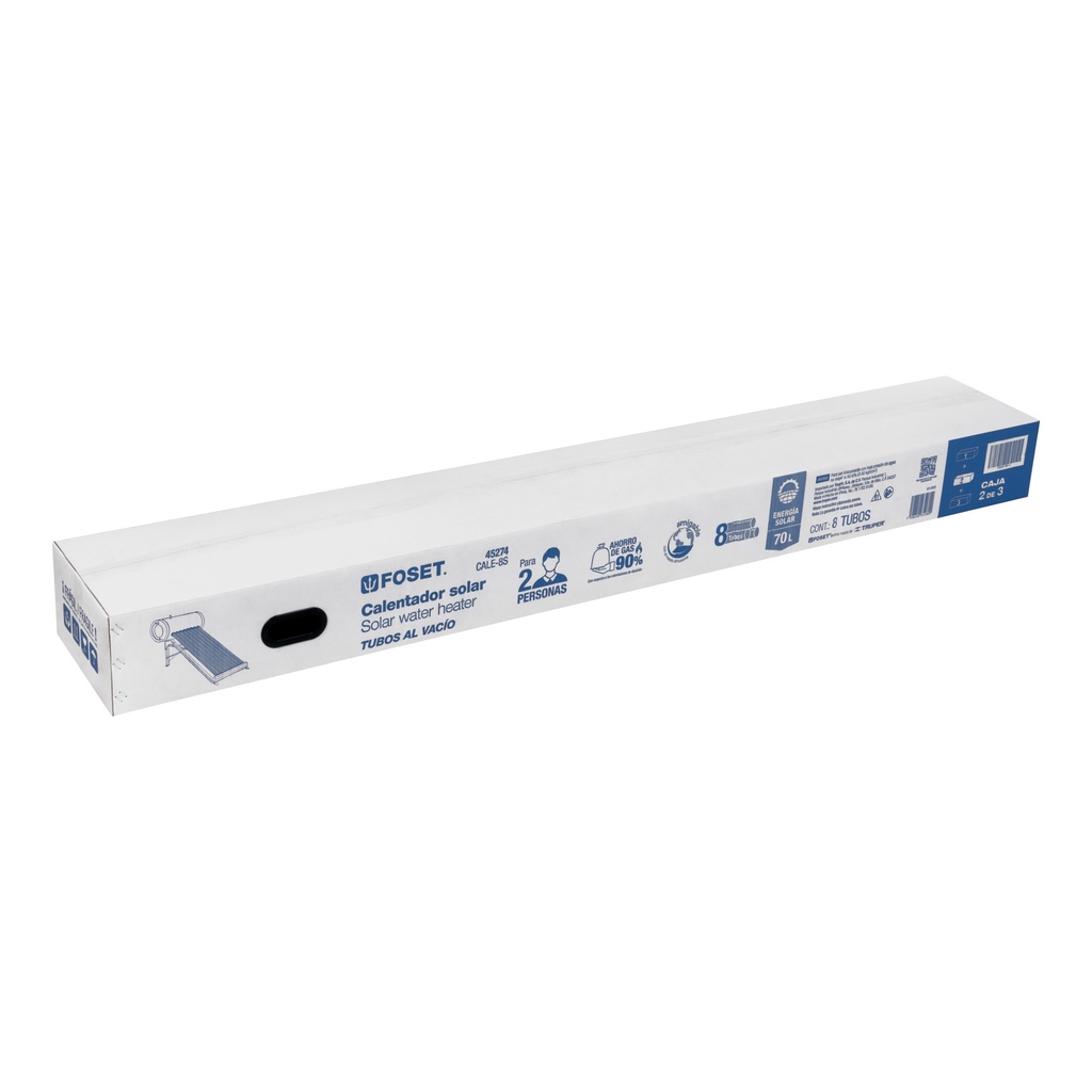 [T47778] Caja de empaque de repuesto para tubos CALE-8S, Foset