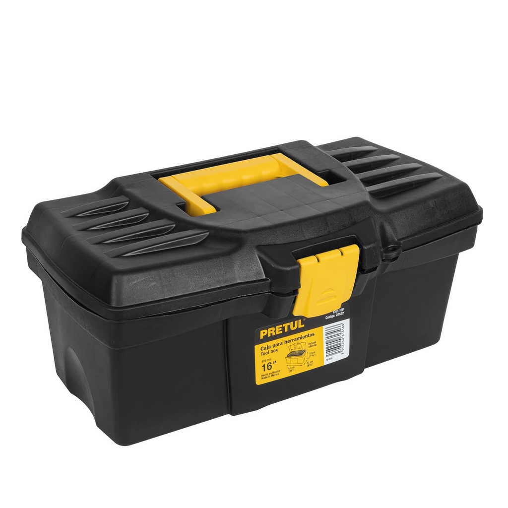 [T20532] Caja para herramienta de 16', Pretul