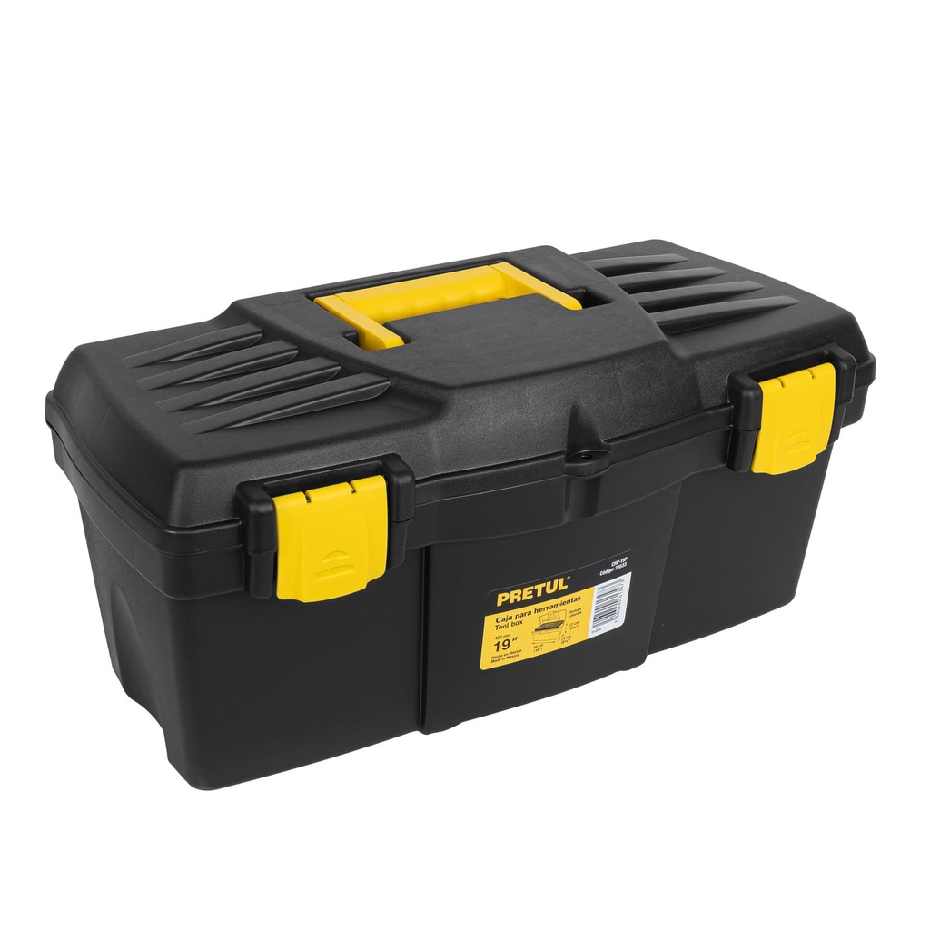 [T20533] Caja para herramienta de 19', Pretul