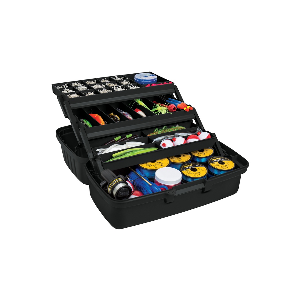 Caja para pesca de 16' con 3 bandejas deslizables, Truper