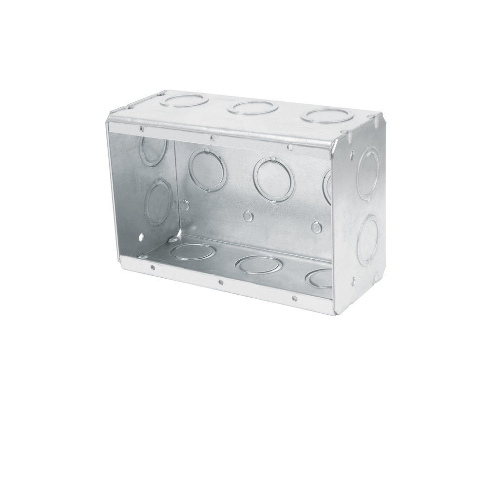 Caja triple 4' x 6' reforzada, Volteck
