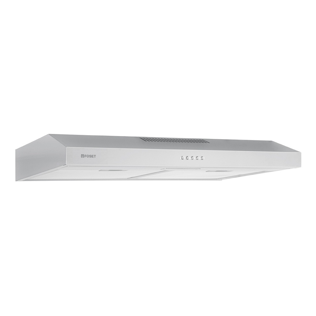 Campana extractora 75cm, empotrable, acero inoxidable, Foset - Pag 731