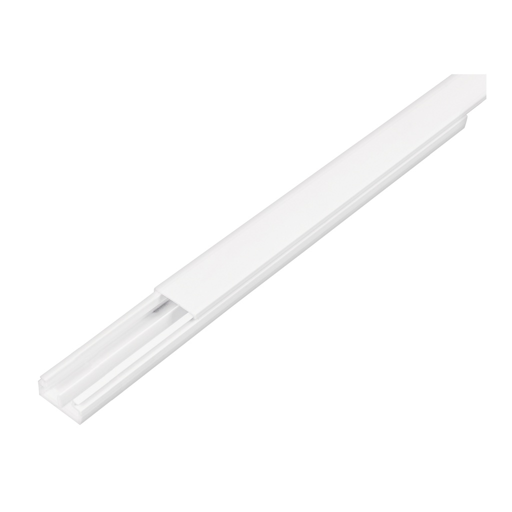 Canaleta de 2 vías 10 x 20, con división, Volteck