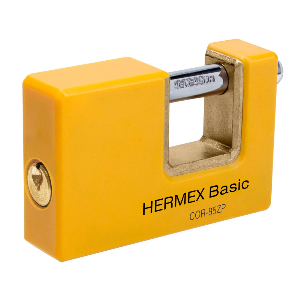 Candado antipalanca 85 mm cuerpo metálico, Hermex Basic - Pag 584