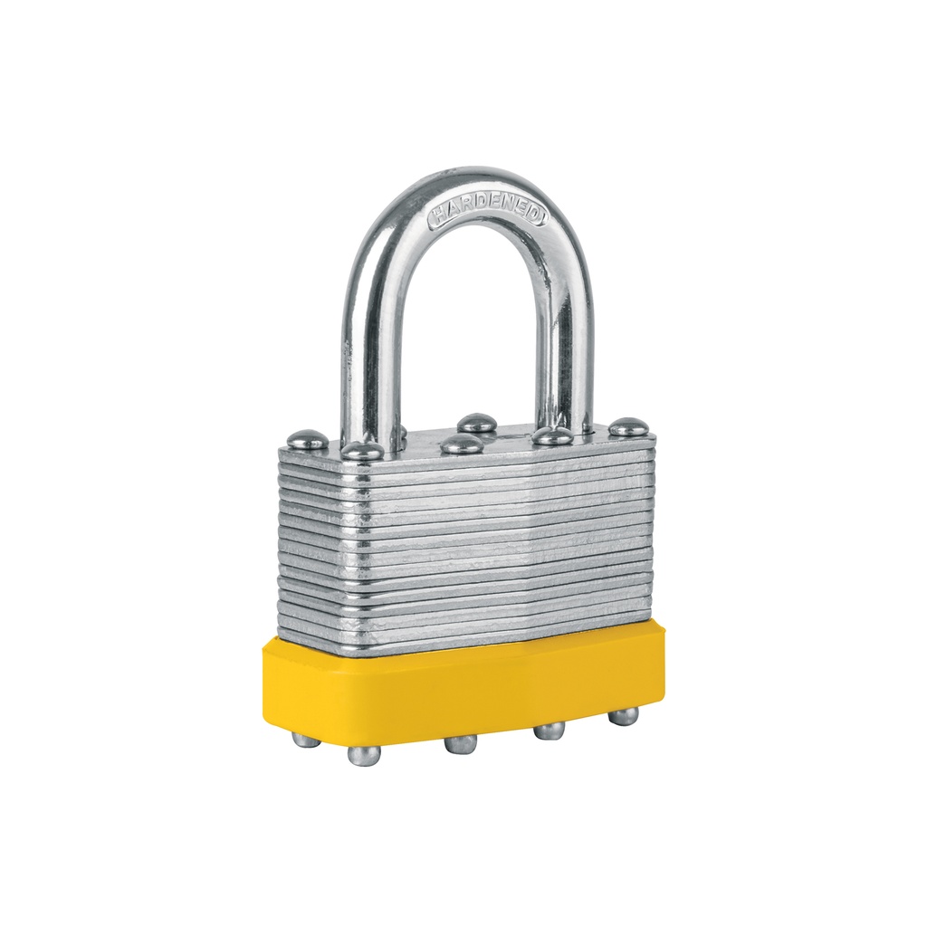 [T20504] Candado laminado, 45mm, gancho corto, blister, Hermex Basic