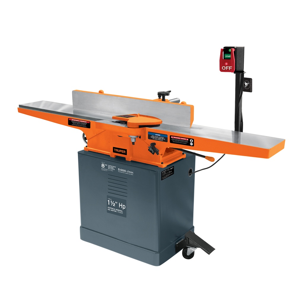 Canteadora 8' de 1120 W (1-1/2 HP), Truper - Pag 233