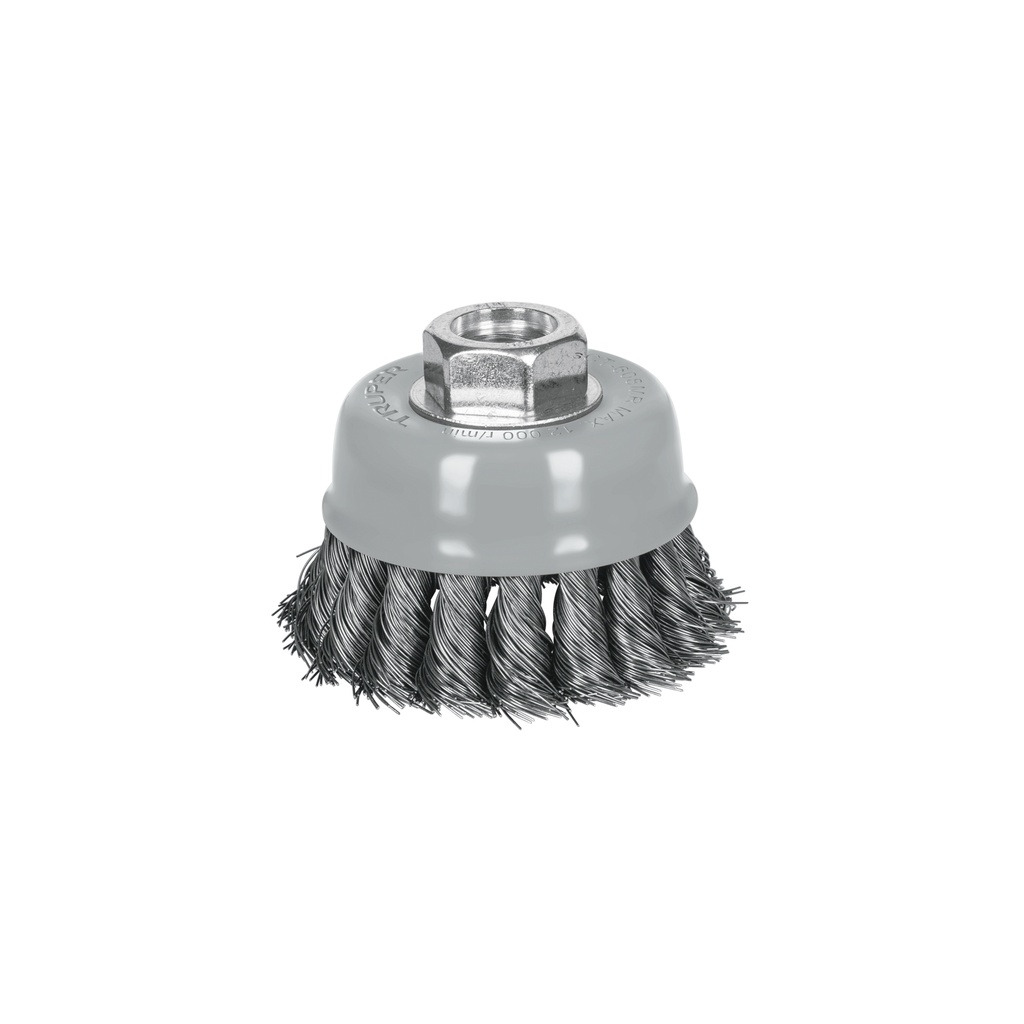 Carda copa 3' alambre trenzado fino, Multi-rosca, Truper - Pag 72