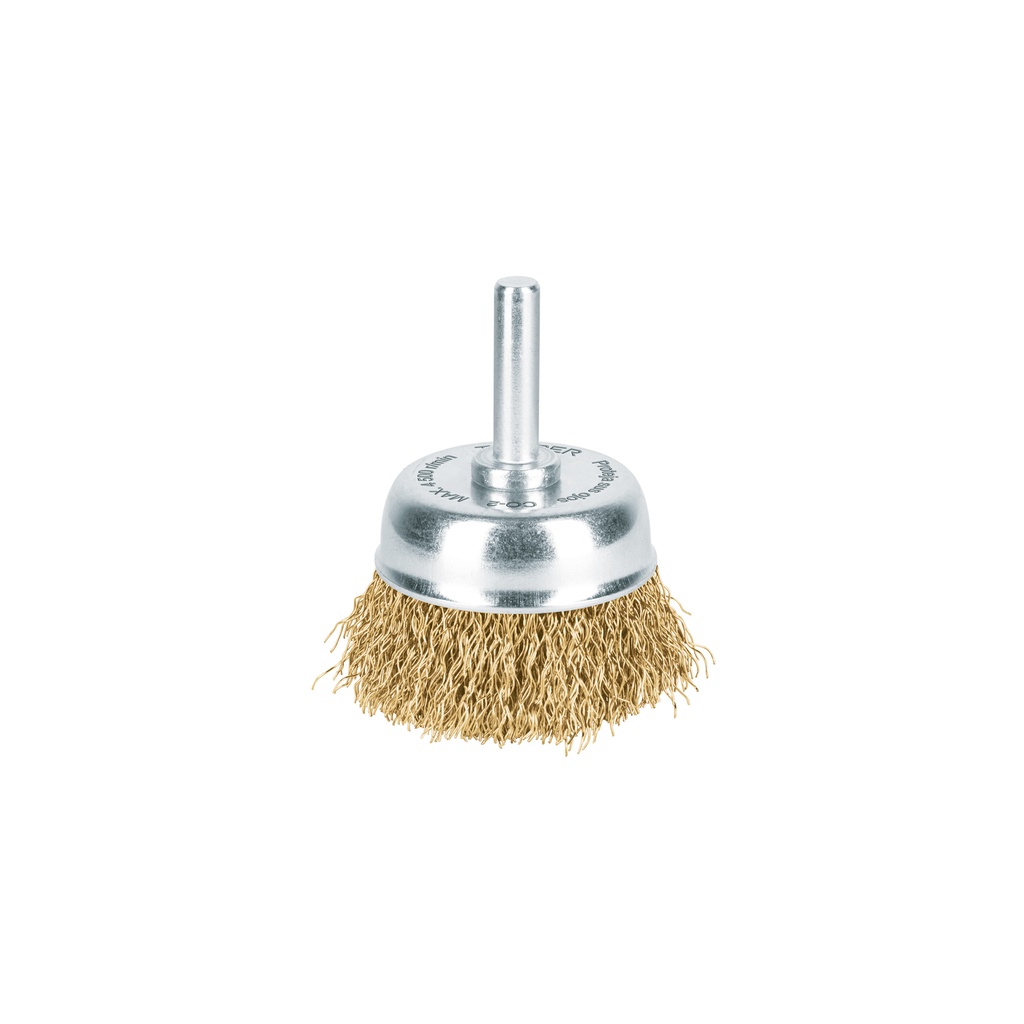 Carda de copa 1-3/4' alambre grueso para taladro, Truper
