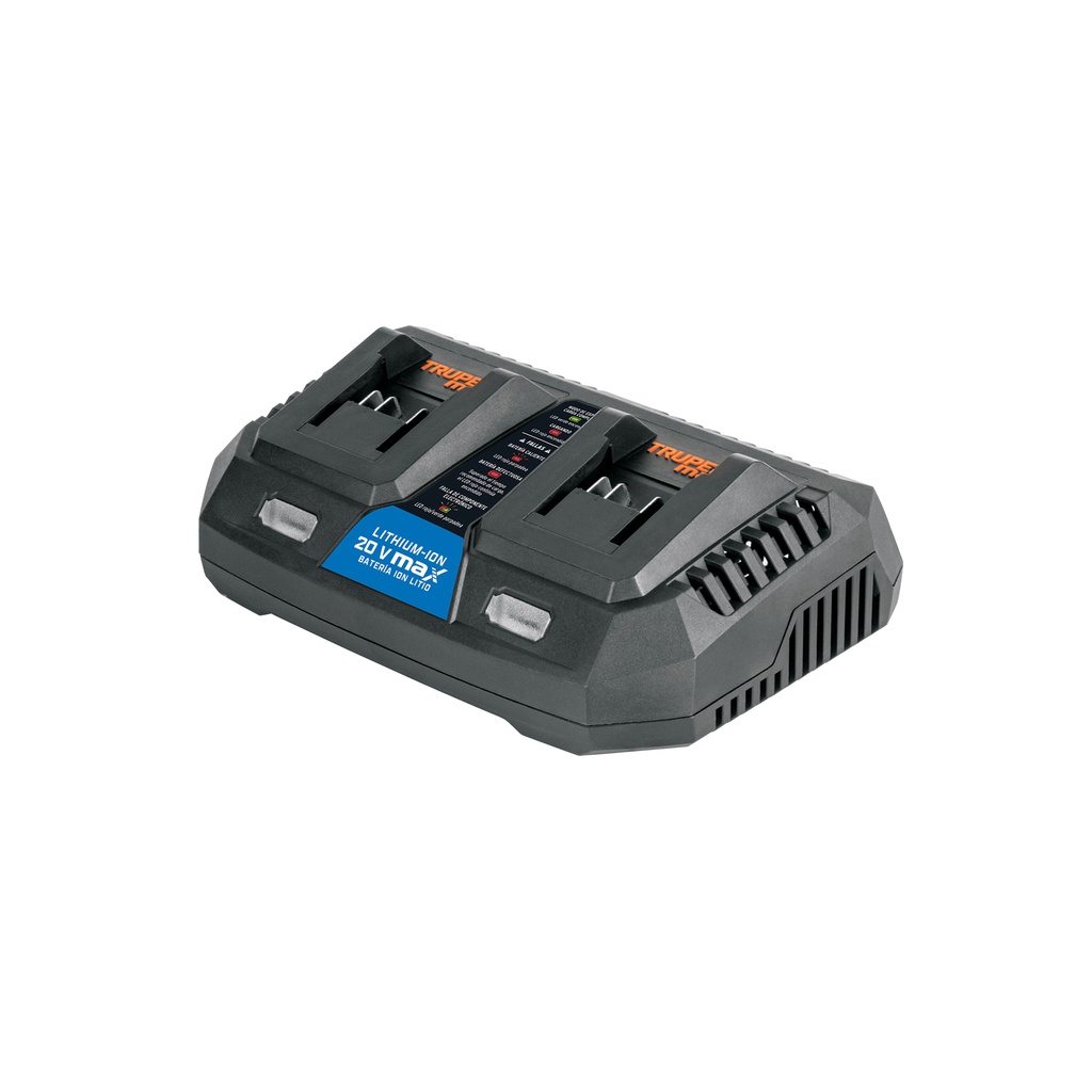 Cargador 20V dual, Truper MAX