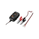 Cargador de 1 A para baterías de 6 y 12V, Truper