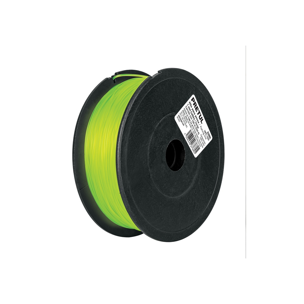 [T22065] Carrete con 100 m de hilo para pesca verde calibre 1.00 mm