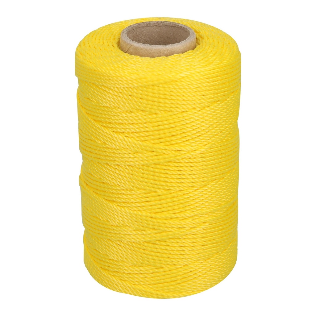 [T14052] Carrete con 165 m de hilo para albañil amarillo, Truper