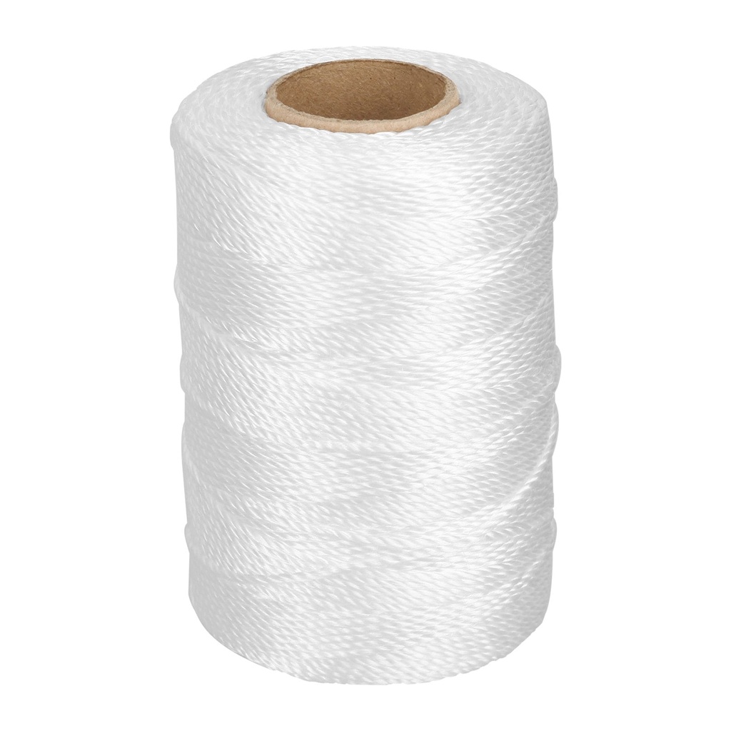 [T12989] Carrete con 165 m de hilo para albañil blanco, Truper