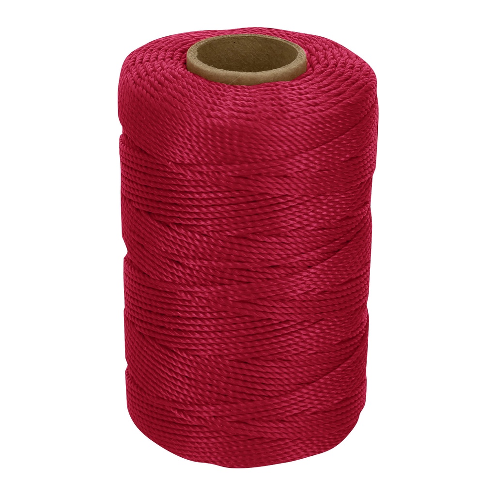 [T14054] Carrete con 165 m de hilo para albañil rojo, Truper