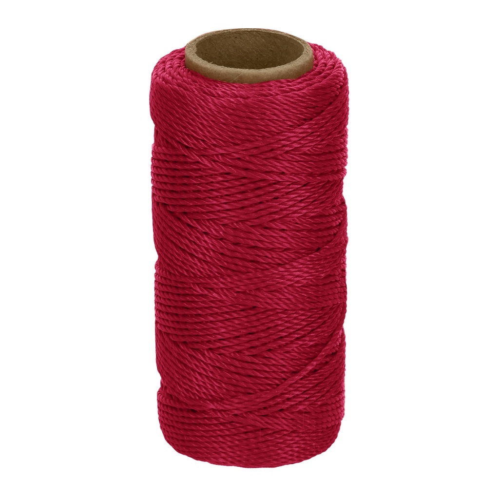 [T14046] Carrete con 65 m de hilo para albañil rojo, Truper