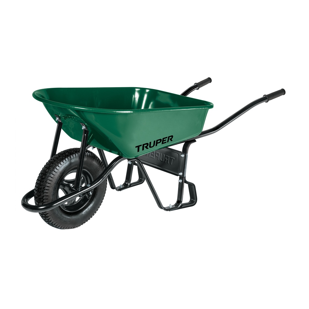 Carretilla 4.75 ft3 Neumática, bastidor tubular, Truper