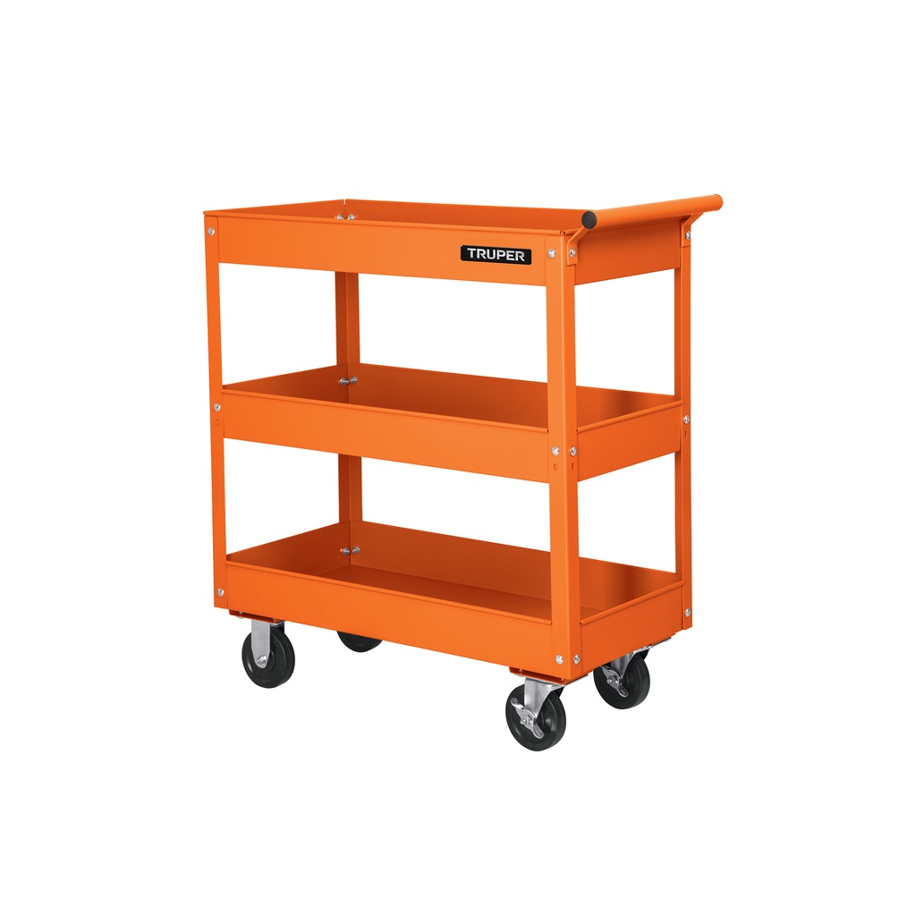 [T11528] Carro de servicio, 3 charolas, Truper