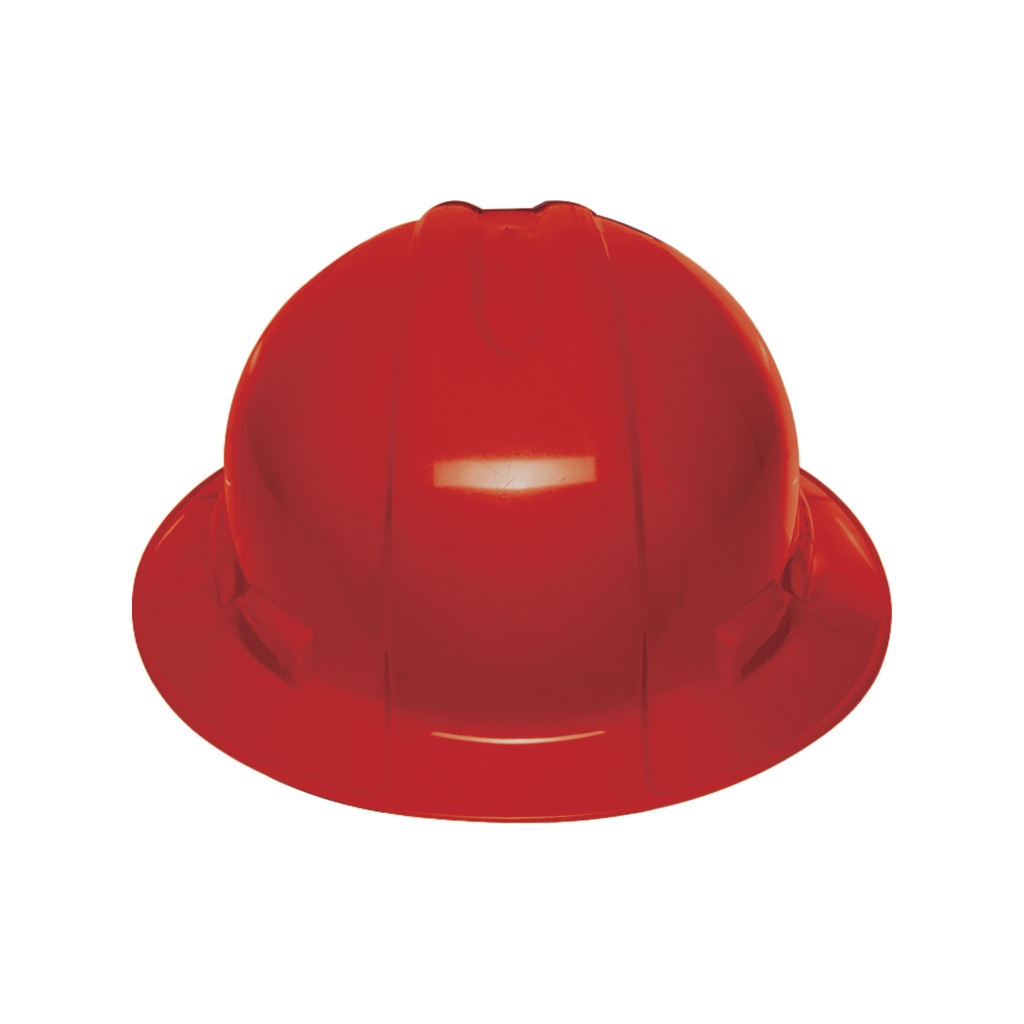 [T10573] Casco de seguridad ala ancha, rojo, Truper