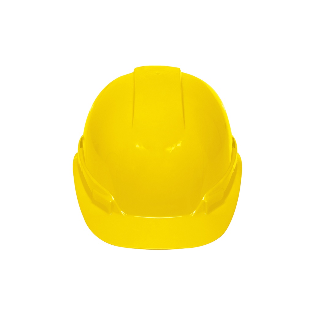 Casco de seguridad ventilado, ajuste de matraca, amarillo - Pag 338