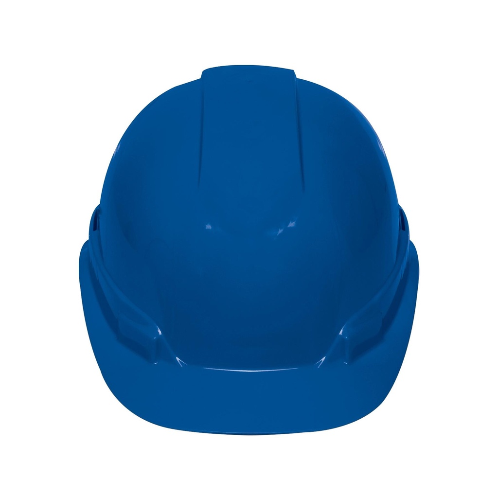 Casco de seguridad ventilado, ajuste de matraca, azul - Pag 436