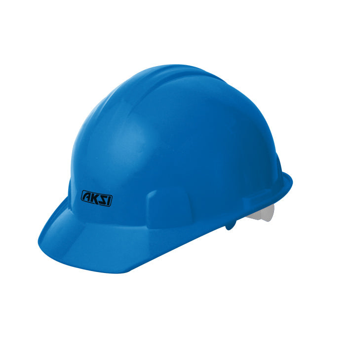 Casco seguridad azul