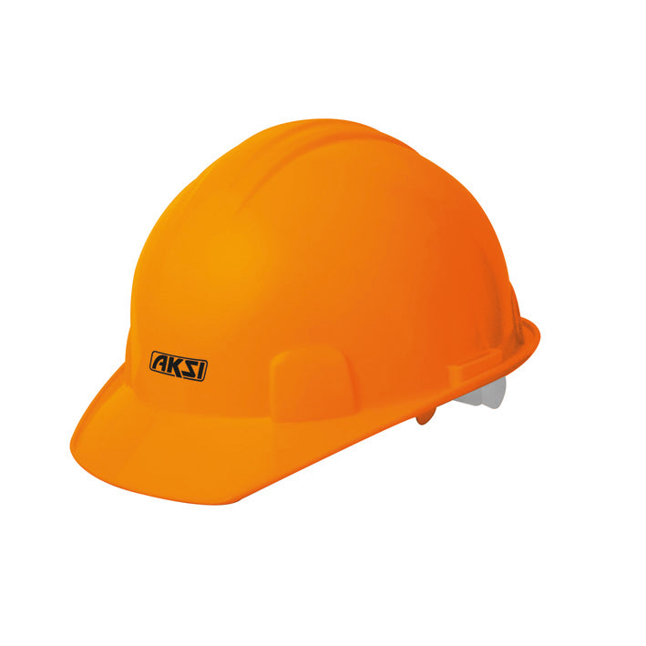 Casco seguridad naranja