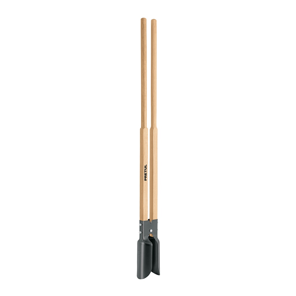 [T22698] Cavador mangos de madera 48', Pretul