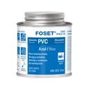 Cemento azul para PVC en bote de 145 ml, alta presión, Foset