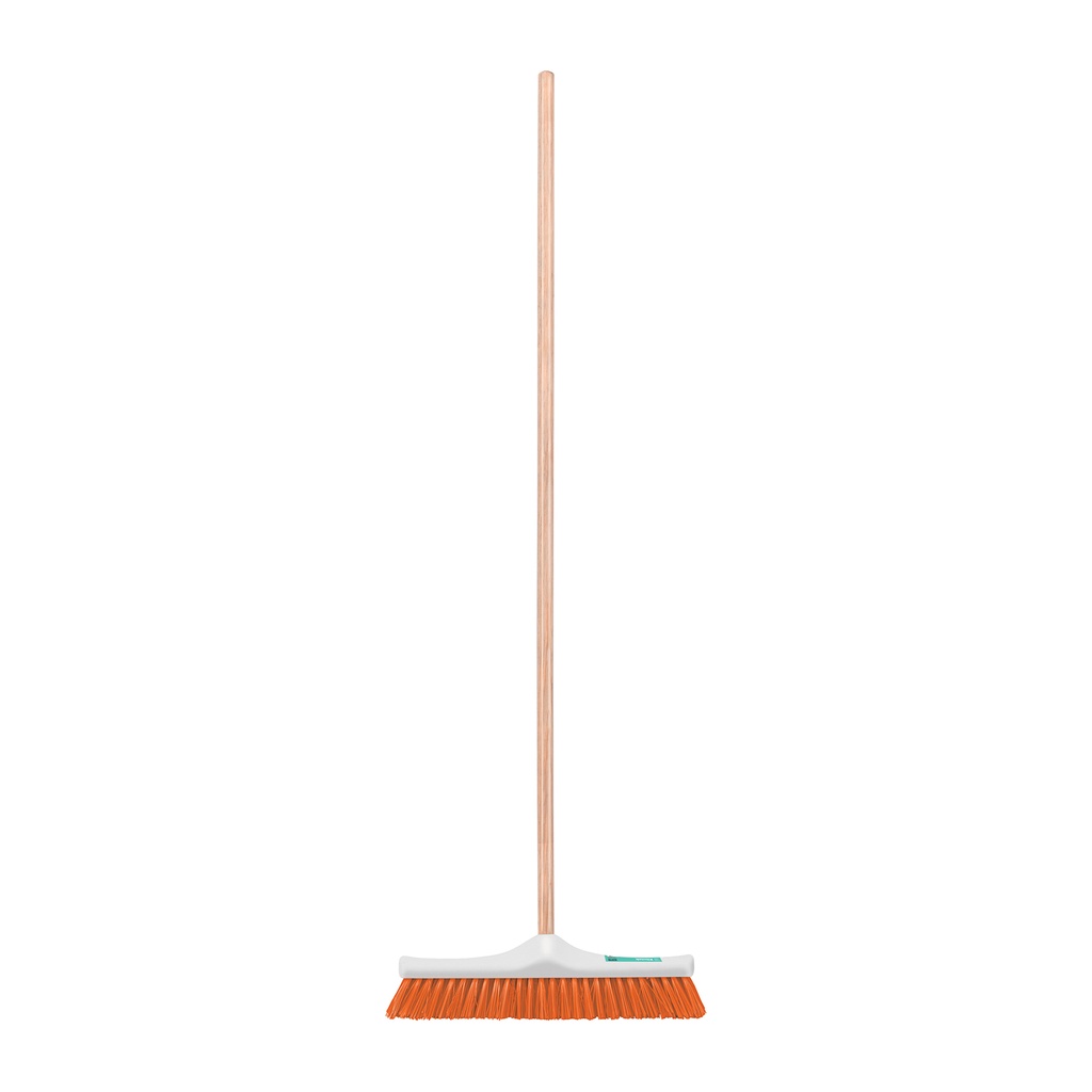 [T57035] Cepillo industrial cerda rígida de 40 cm, bastón de madera