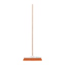 Cepillo industrial cerda rígida de 40 cm, bastón de madera