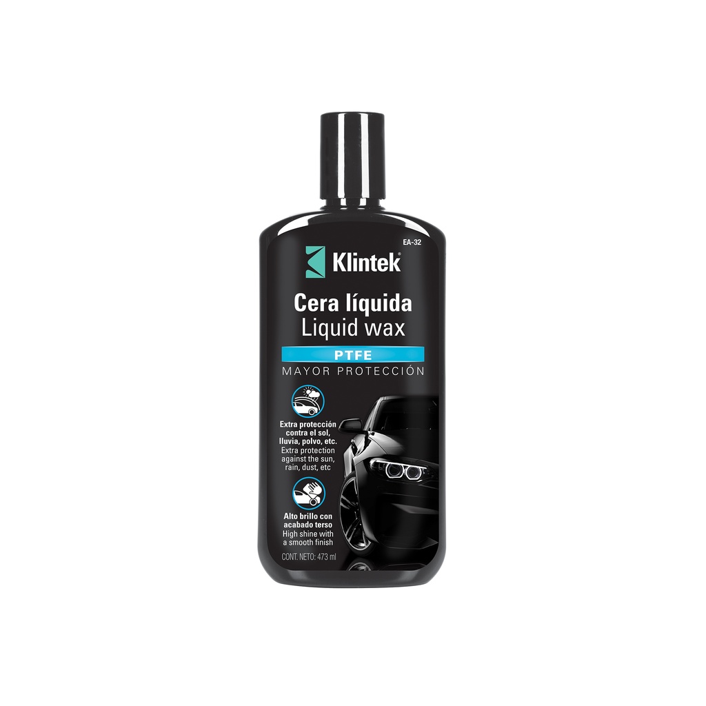 [T57089] Cera líquida PTFE para auto, 473 ml, Klintek