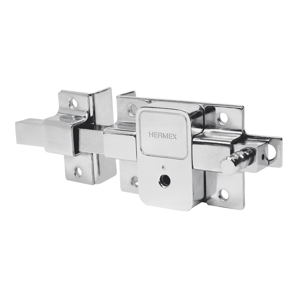 Cerradura de barra fija, llave tetra, izquierda, Hermex - Pag 592
