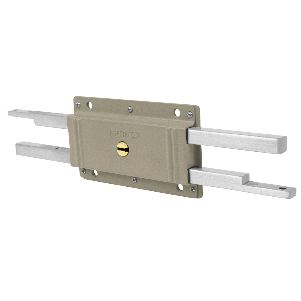 [T43501] Cerradura doble barra, doble cerrojo, Hermex