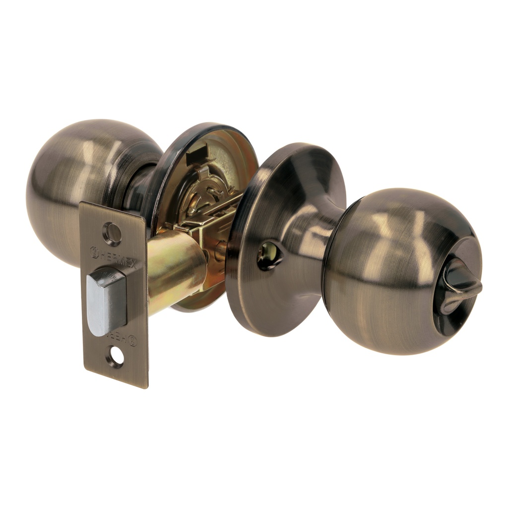 [T28074] Cerradura esfera tubular, baño, antiguo, blíster, Basic - Pag 589